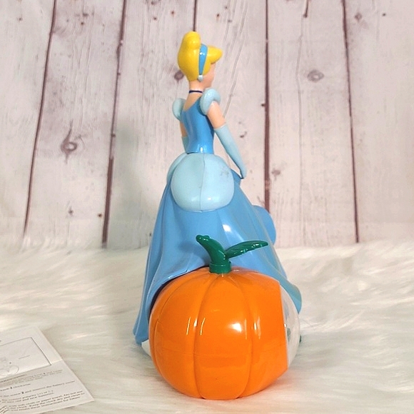 Vintage 90s Disney Fantasma Cinderella Musical Alarm Clock Battery Operated - Picture 10 of 17